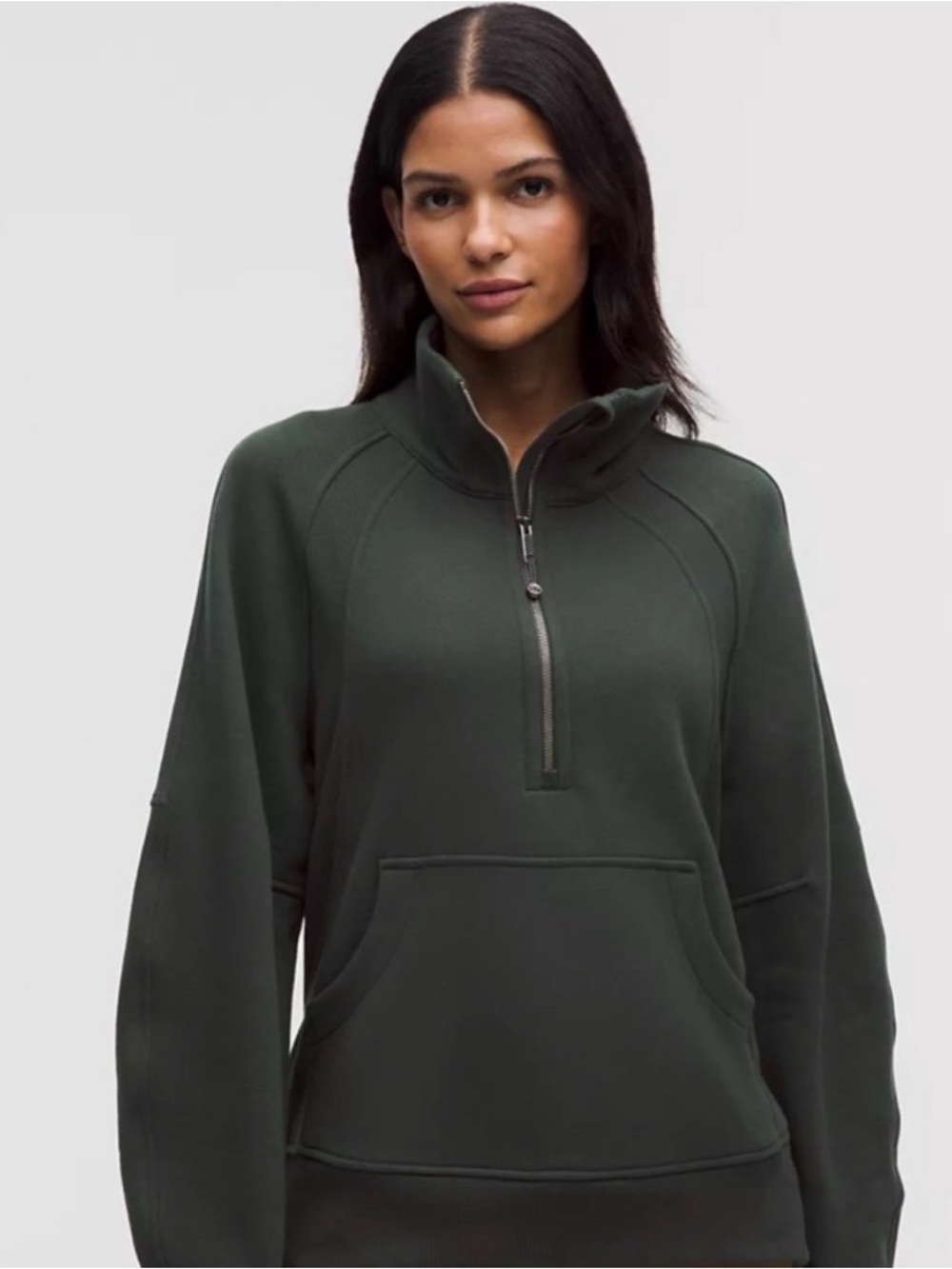 Lululemon Scuba Oversized Funnel-Neck Half Zip